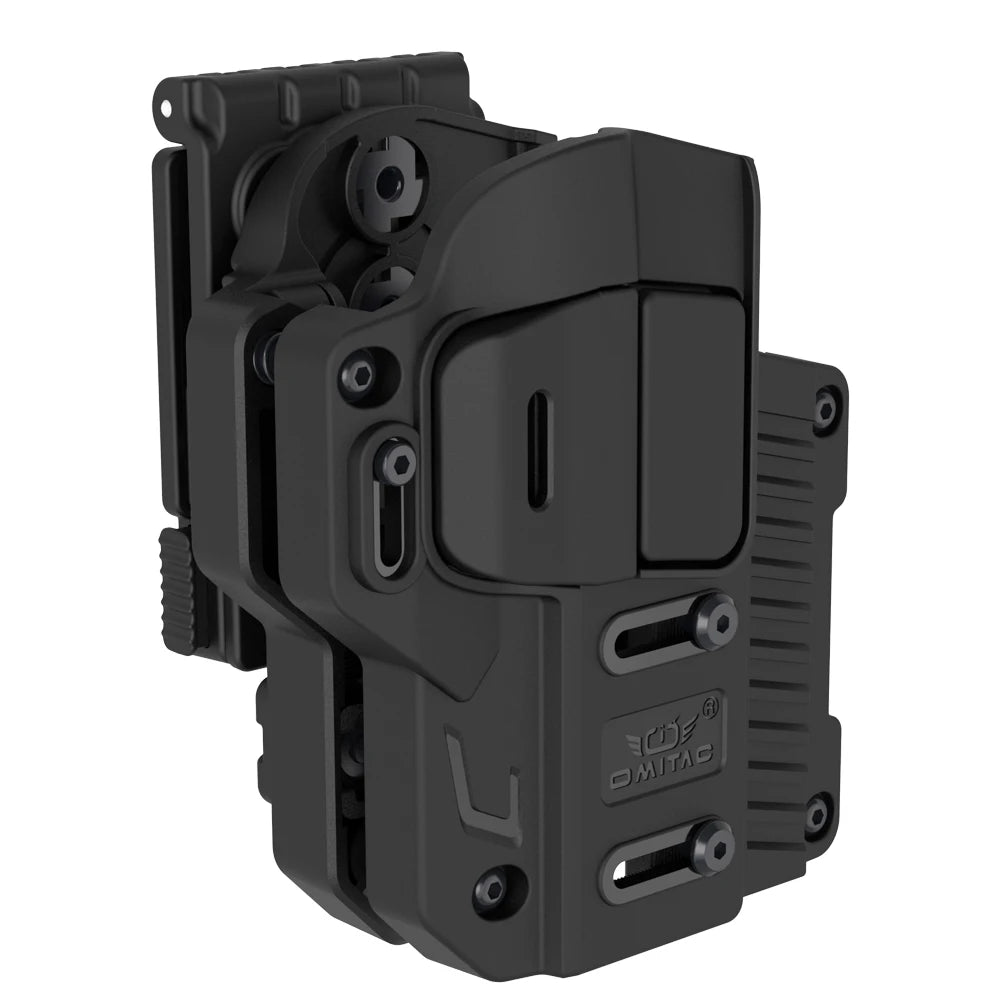 Holster universel droitier en polymère à rétention niveau 2