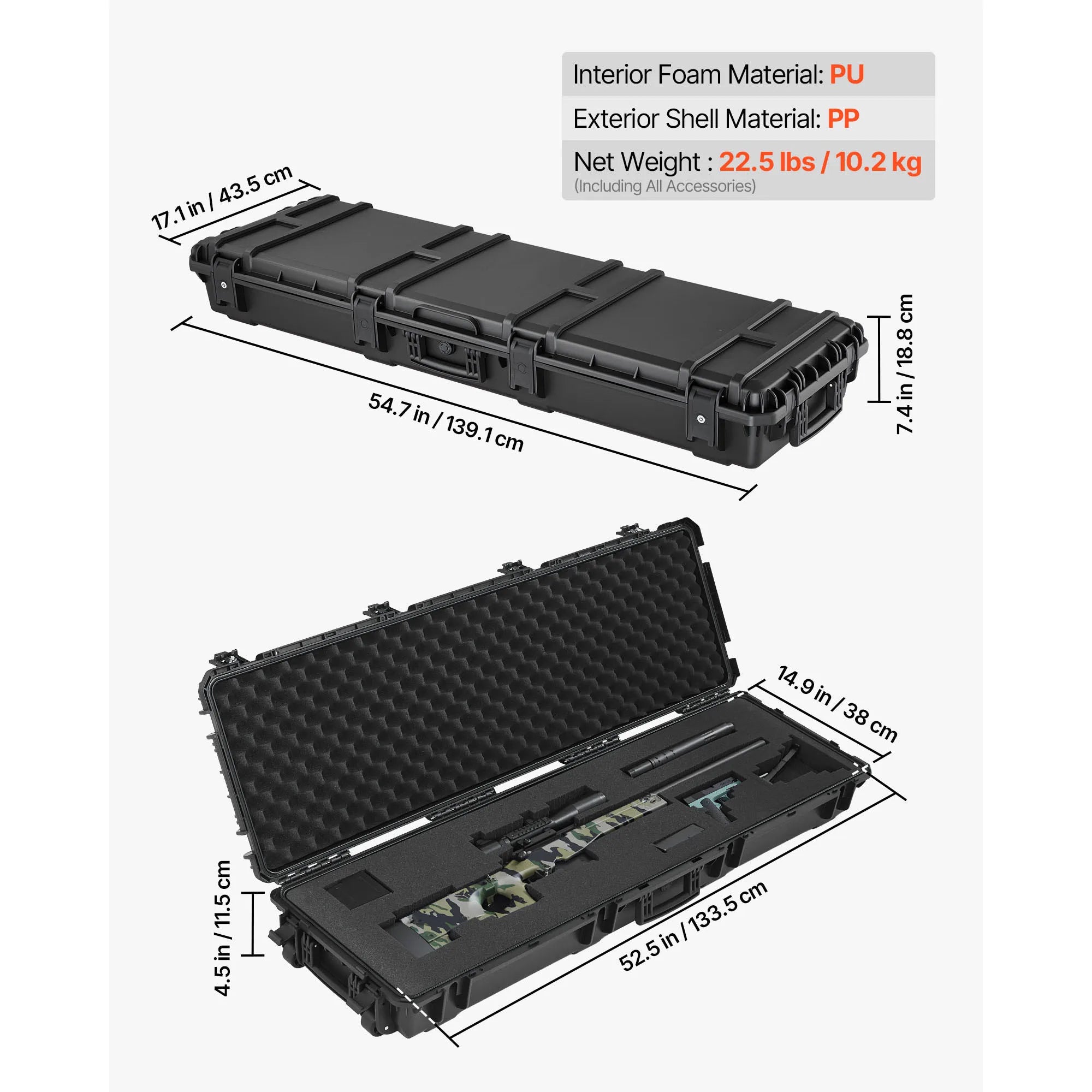 Mallette rigide étanche IP67 pour réplique Airsoft – SucceBuy – vue 39