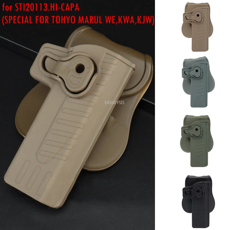 Holster droitier à dégagement rapide pour STI 2011 / Hi-Capa
