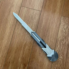 Accessoire de manche PVC factice pour cosplay – mécanisme coulissant