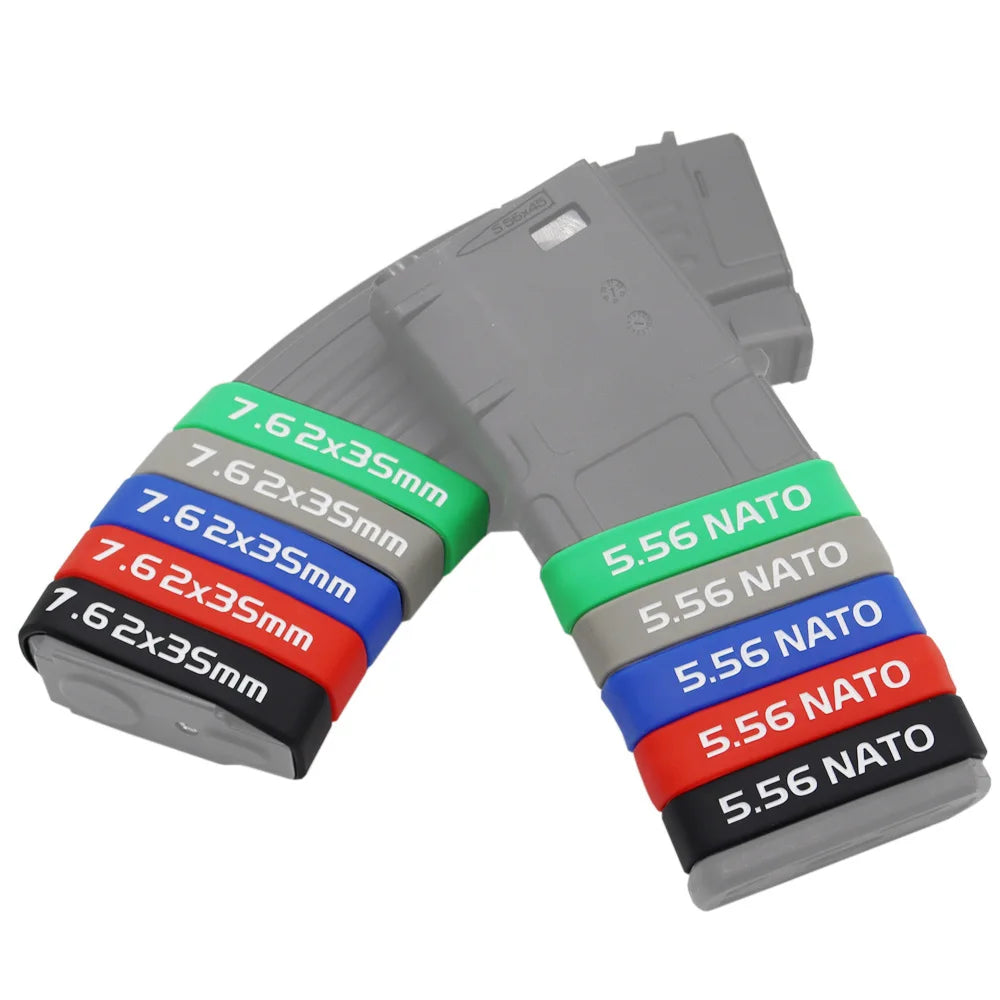 Bagues de marquage pour chargeurs Airsoft – lot de 4