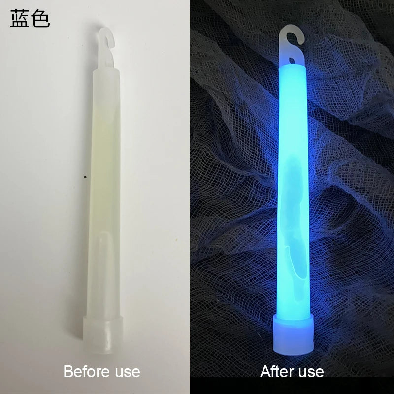 Bâton lumineux chimique 15 cm pour repérage terrain