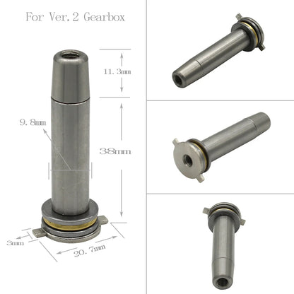 Kit haute vitesse 16:1, engrenage/Piston/Piston/cylindre/culasse/Guide de ressort/nozzle pour Gearbox V2 et V3