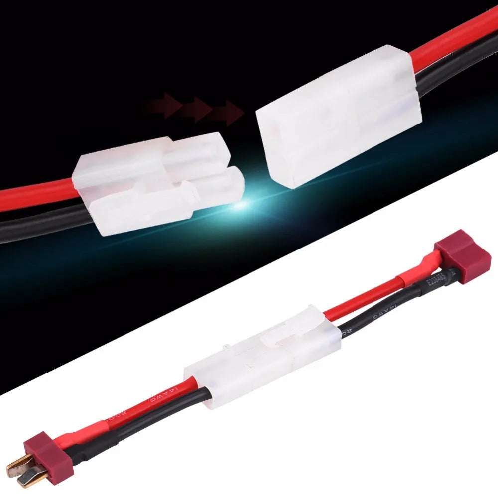 Câble adaptateur Tamiya vers prise T – 14 AWG