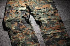 Tenue tactique camouflage – chemise et pantalon selon variante