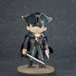 Figurine Assassin's Creed Barbe Noir, Leonard de Vinci, Haytam Kenway, 12 cm