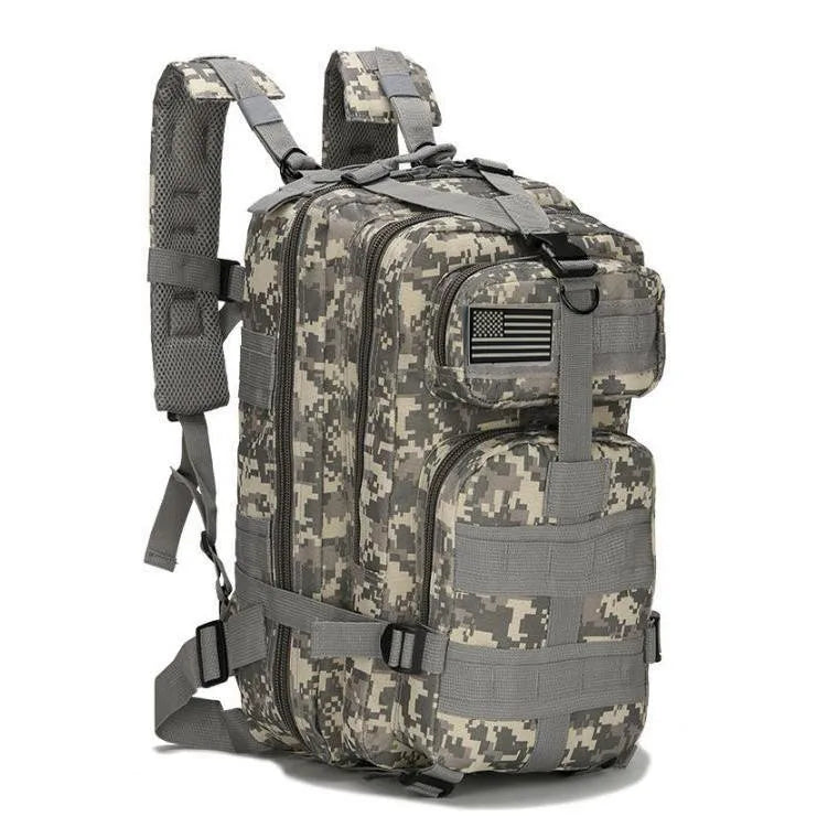 Sac à dos tactique nylon 30 / 50 L – plusieurs coloris