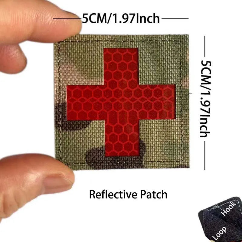 Patch médic Airsoft – 34 Croix CP