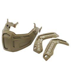 Demi-masque VULPO pour casque FAST – plusieurs configurations
