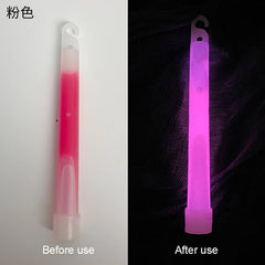 Bâton lumineux chimique 15 cm pour repérage terrain