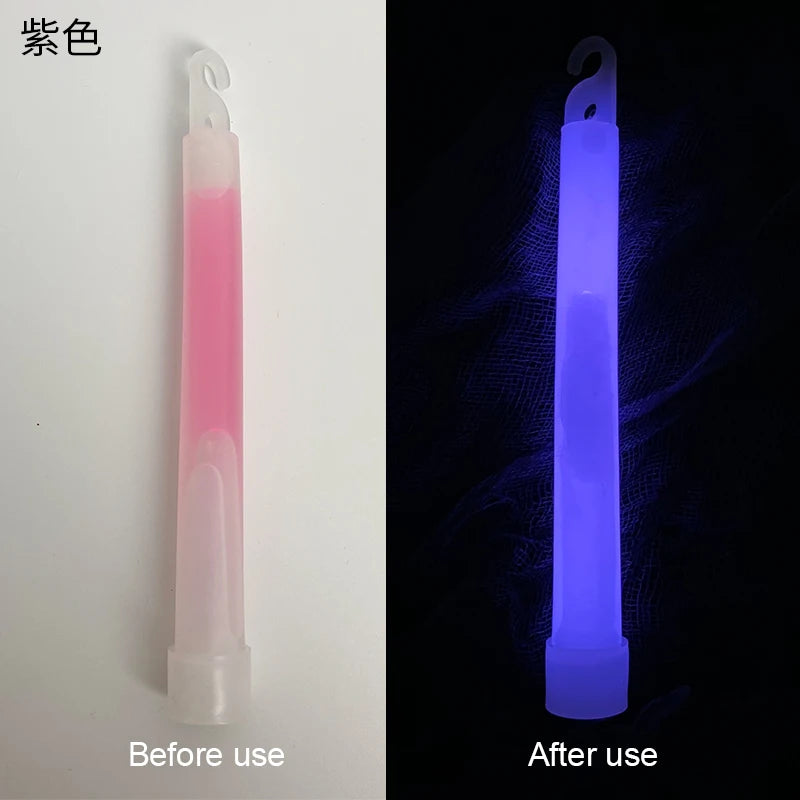 Bâton lumineux chimique 15 cm pour repérage terrain