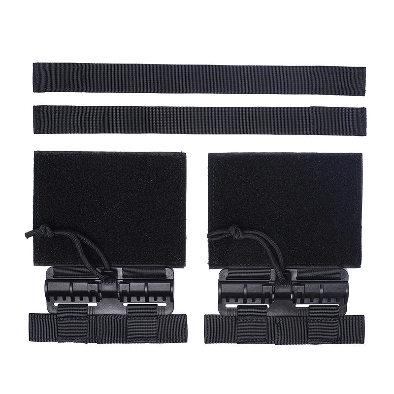 Kit boucles à dégagement rapide pour gilet tactique Airsoft