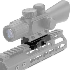 Adaptateur QD pour rail Picatinny 20 mm – 3 ou 5 fentes