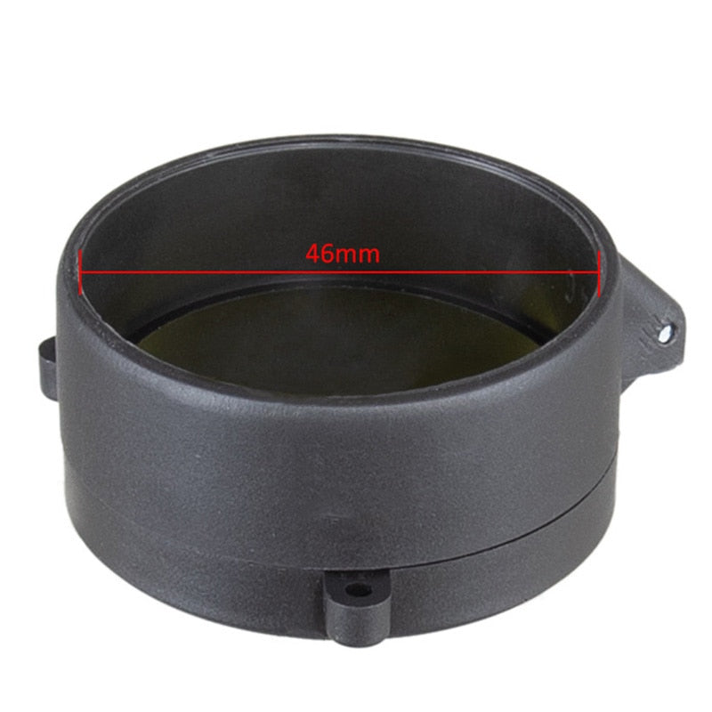 Couvre-objectif rabattable pour lunette, diamètre 25 à 69 mm