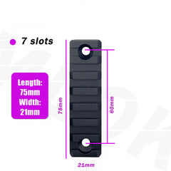 Rail Picatinny Airsoft – 7 slots