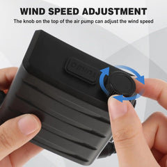 Ventilateur anti-buée USB-C pour lunettes Airsoft – YHKEMA – vue 4
