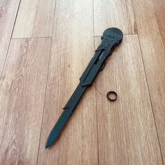 Accessoire de manche PVC factice pour cosplay – mécanisme coulissant