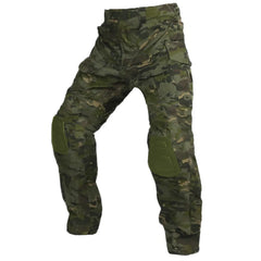 Pantalon tactique camouflage avec genouillères – plusieurs motifs