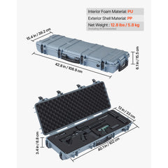 Mallette rigide étanche IP67 pour réplique Airsoft – SucceBuy – vue 40