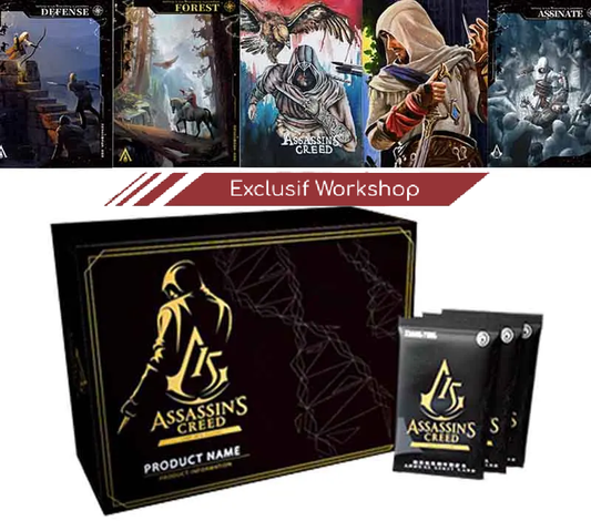 Cartes commémoratives de la collection Assassin's Creed 15 ans