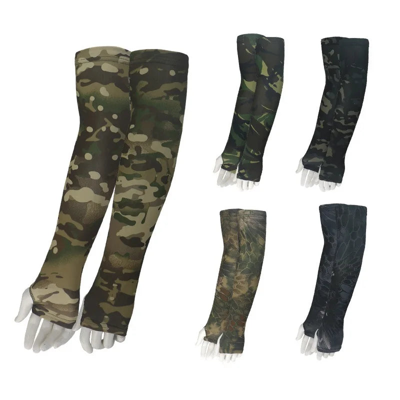 Manchettes camouflage légères pour Airsoft et outdoor