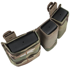 Porte-chargeurs MOLLE 1+2 pour 5,56 / 9 mm – insert rigide