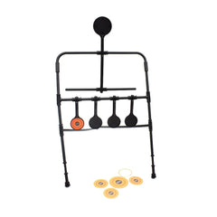 Cible Airsoft basculante 5 plateaux à réarmement