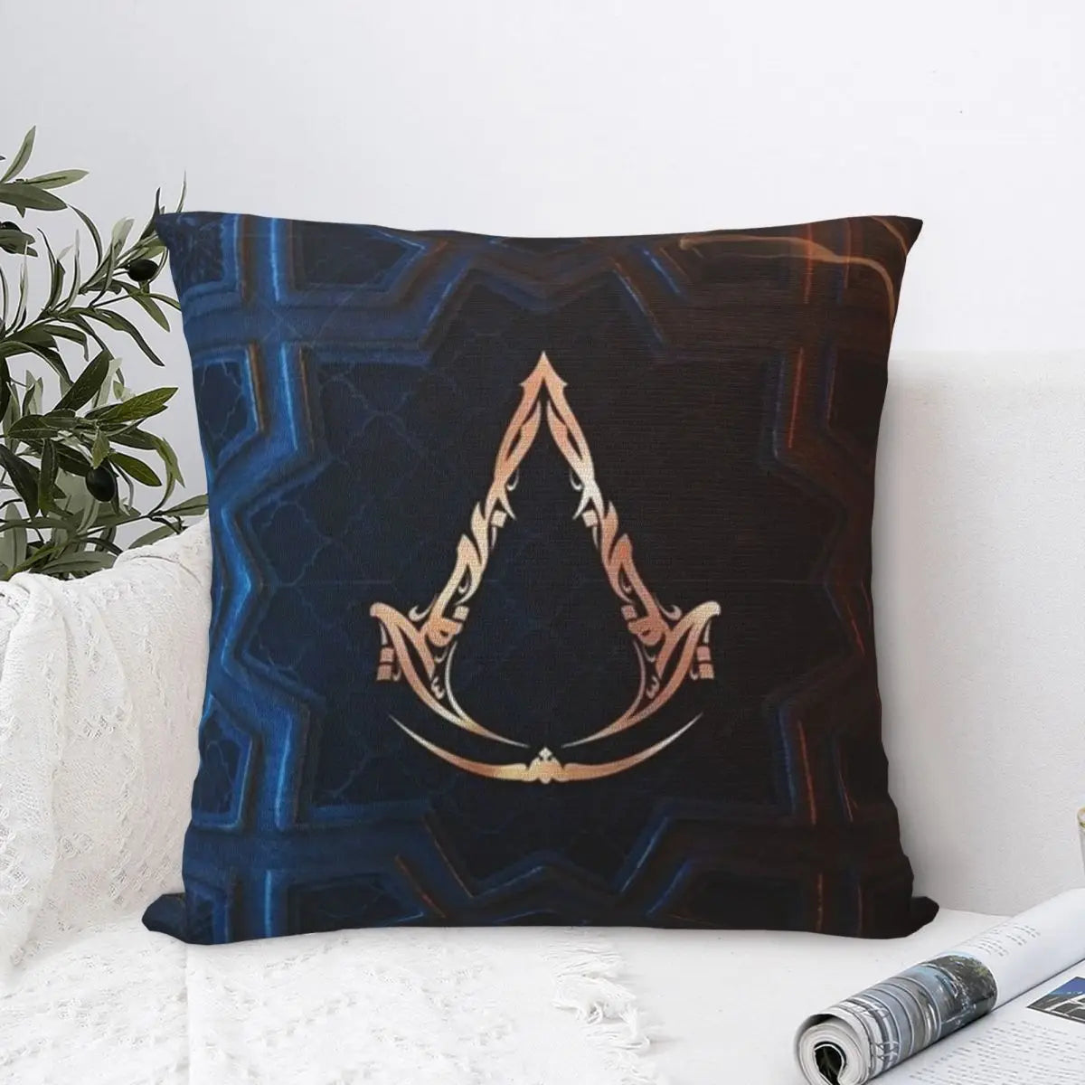 Housse de coussin imprimée-  Assassins Creed Mirage