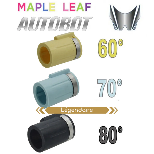 Joint Hop-Up Maple Leaf - Autobot pour Marui, KJW, WE, VSR10 Series GBB, Autobot - 60 °, 70 °, 80 °.