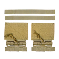 Kit boucles à dégagement rapide pour gilet tactique Airsoft