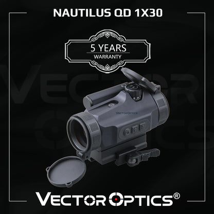 Red dot sight Nautilus GenII QD 1x30 - Vector Optics