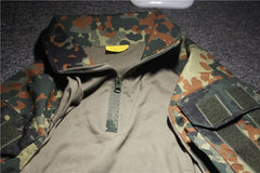 Tenue tactique camouflage – chemise et pantalon selon variante