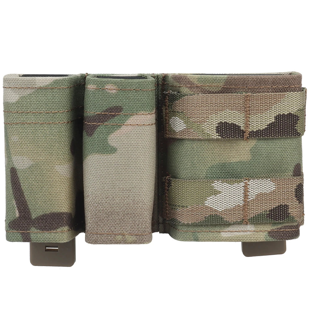Porte-chargeurs MOLLE 1+2 pour 5,56 / 9 mm – insert rigide