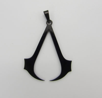 Pendentif en acier inoxydable Assassin's Creed