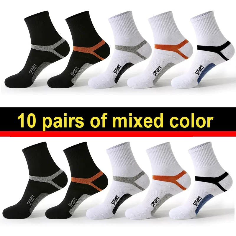 Lot de chaussettes fines en maille respirante