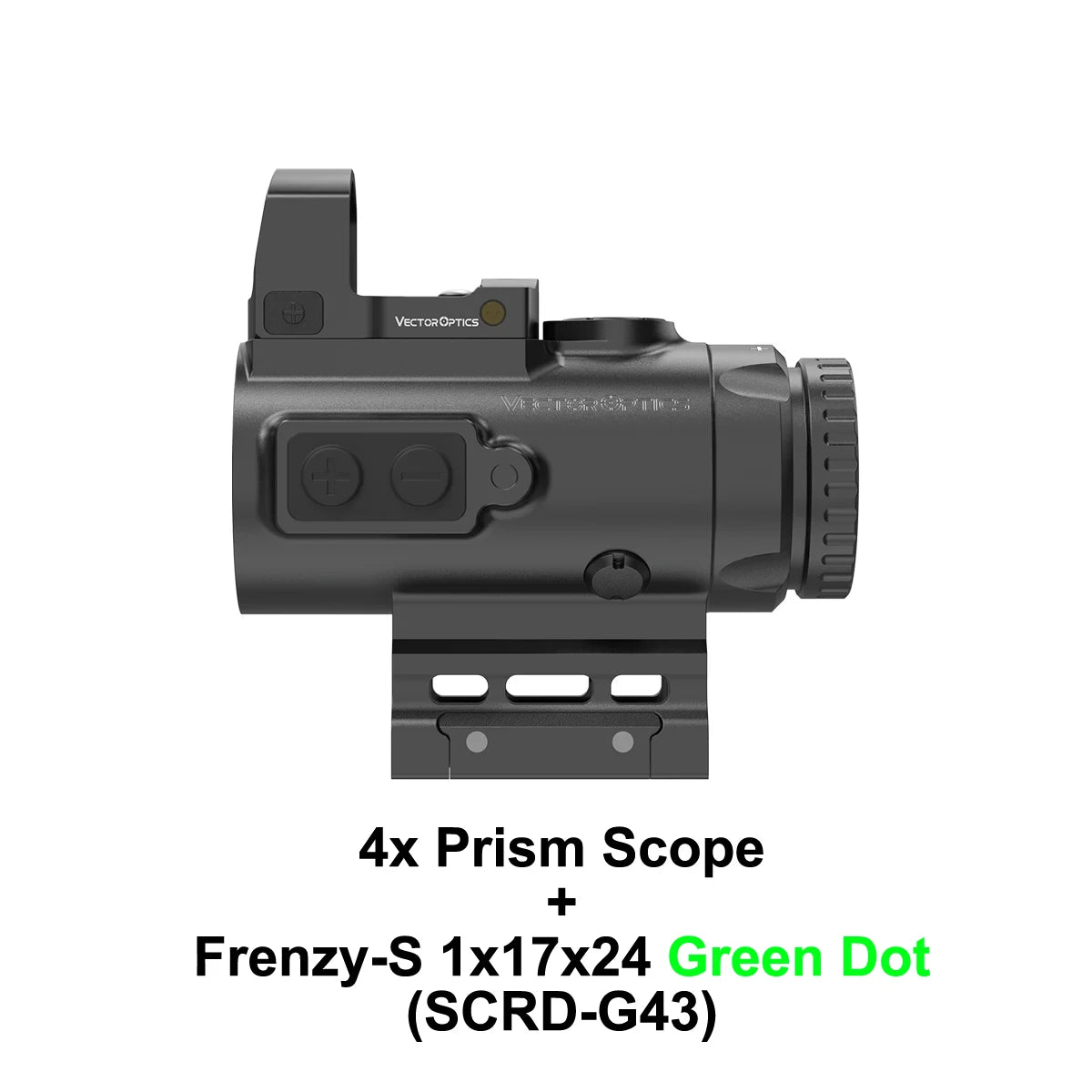 Lunette prismatique Paragon 4×24 avec viseur point rouge – Vector Optics
