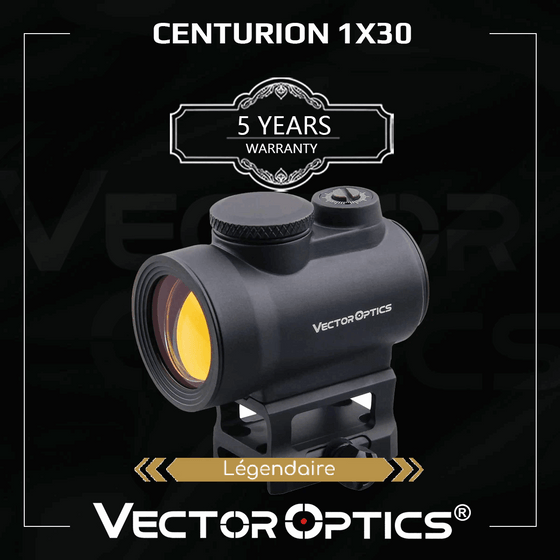 Viseur point rouge Centurion 1×20 ou 1×30 Vector Optics – visuel 1