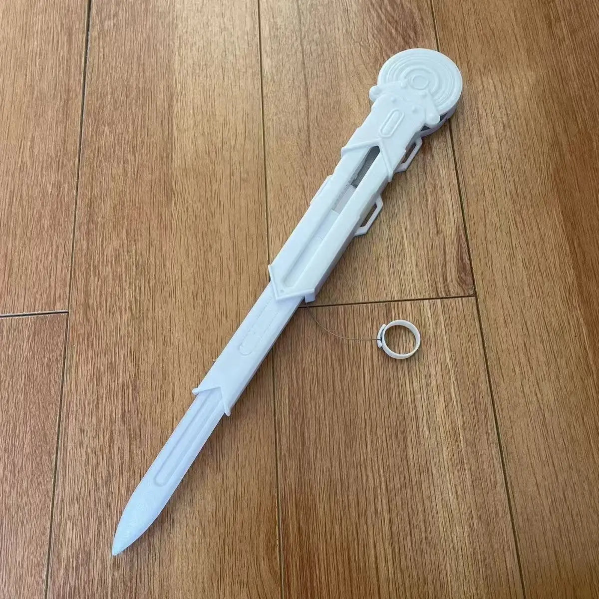 Accessoire de manche PVC factice pour cosplay – mécanisme coulissant