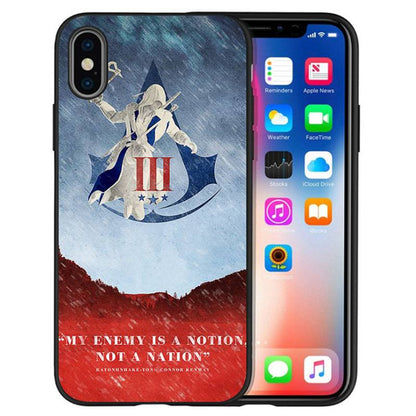 Coque de téléphone Assassin's Creed, pour IPhone 12 Pro X XS Max XR 7 8 Plus 12 Mini 11 Pro Max SE