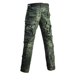 Pantalon tactique camouflage russe avec genouillères