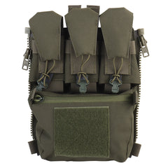 Panneau arrière zippé pour plate carrier FCPC – poche utilitaire