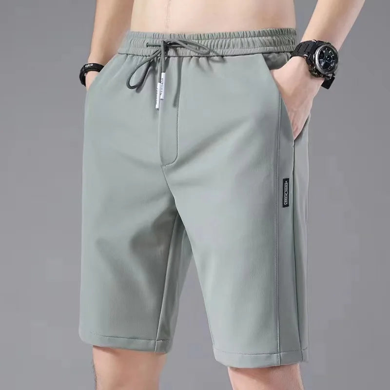 Short respirant coupe slim en polyester – 5 coloris
