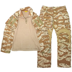 Tenue tactique camouflage – chemise et pantalon selon variante