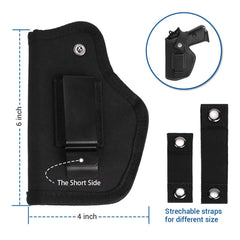 Holster universel ambidextre avec clip de ceinture