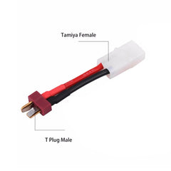 Câble adaptateur Tamiya vers prise T – 14 AWG
