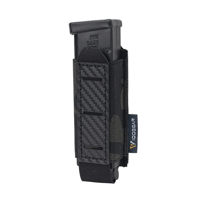Porte-chargeur 9 mm carbone / nylon MOLLE – IDOGEAR
