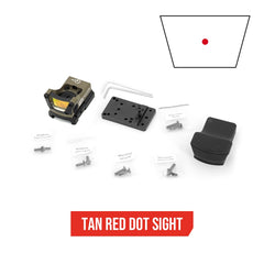 Viseur reflex type RMR 1× – Point rouge ou vert