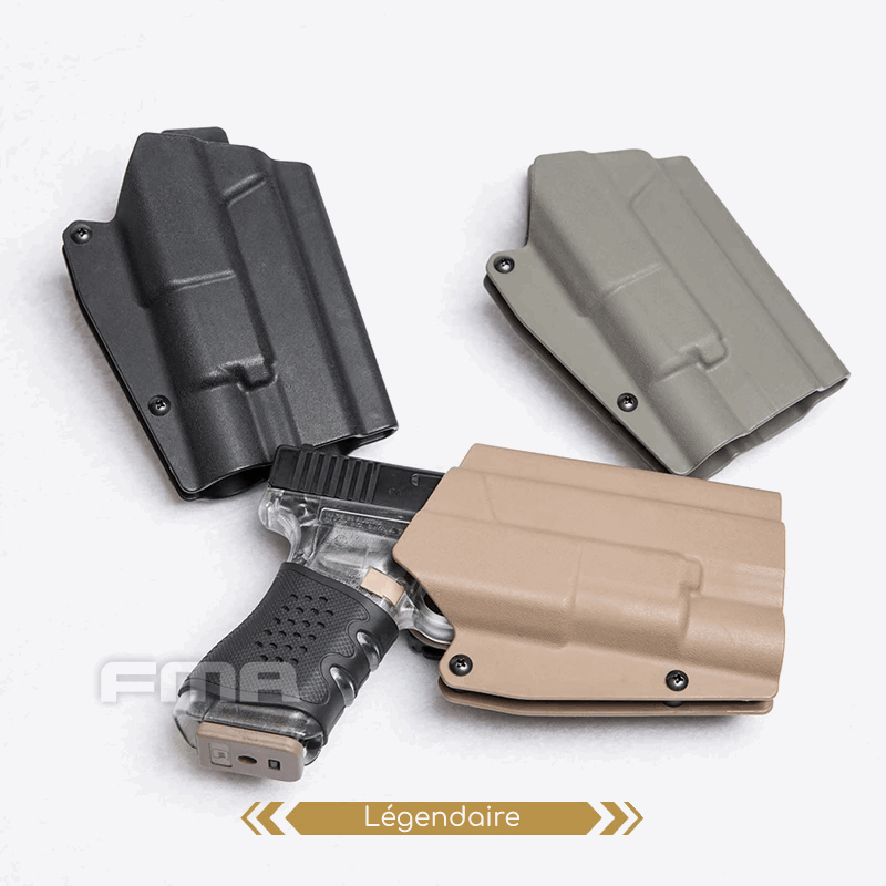 Holster tactique Airsoft G17/G19 et X300