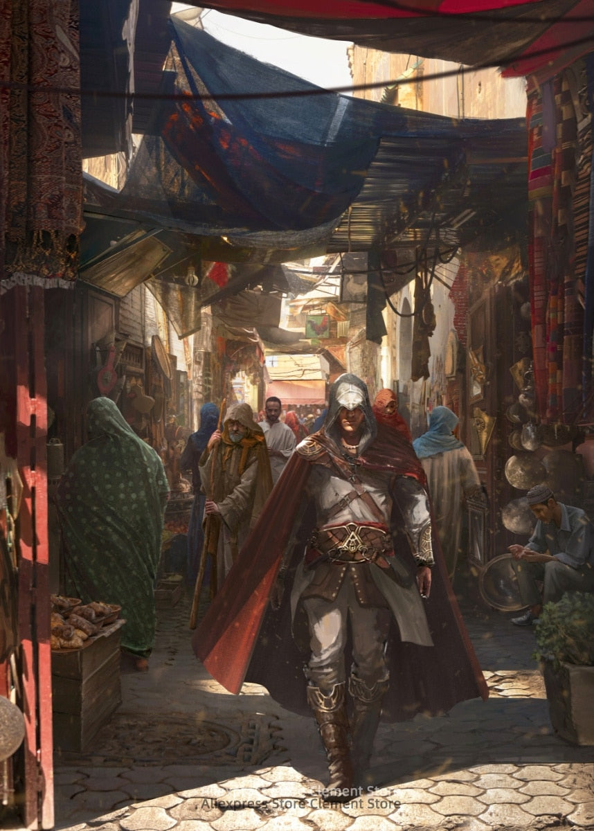 Toile décorative Assassin’s Creed – Plusieurs sagas et formats