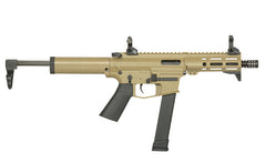 Réplique AEG S&T UDP 9 G3 7 pouces 6 mm — Tan — Réf. ST00133 — composant du pack AW